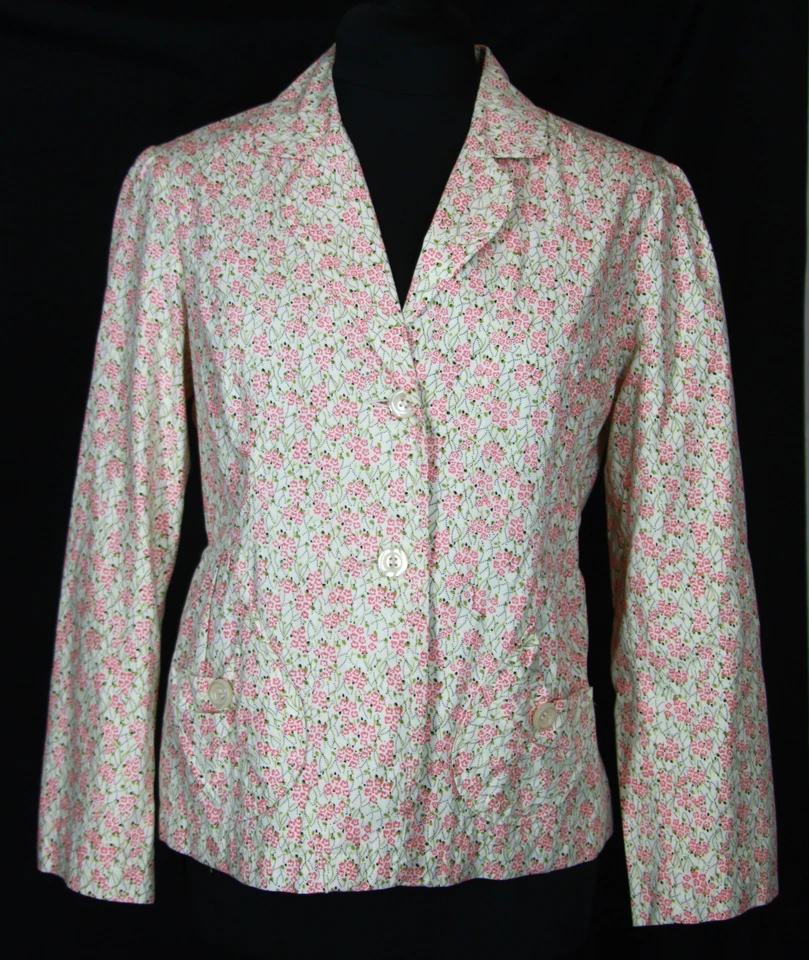 Chaqueta Blazer Odille Algodón 8 Estampado Floral  Foto 1 de 3