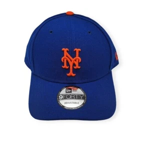 New Era New York Mets 9Forty The League Royal Adjustable Strap Hat Cap - Picture 1 of 6