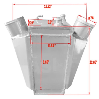 Intercooler fit SeaDoo RXP-X GTX Ltd 300 GEN-4 Power Cooler ASI Foto 1 de 4