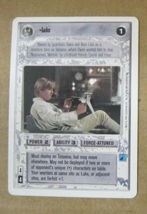 Star Wars CCG Rare Luke, Premium 2 Player, Mint, White Border - Bild 1 von 1