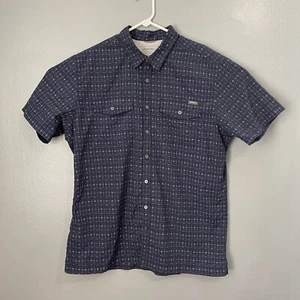 Camisa Eddie Bauer Ventilada Para Hombres AltaXL Azul Divertido Patrón Pesca Senderismo Aire Libre - Imagen 1 de 12