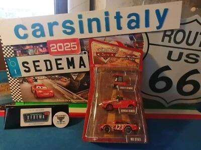 Cars 1-No Stall #123, Roman Dunes, Pitty - Gift Pack Team No Stall  Mattel 1/55 - Immagine 1 di 4