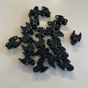 Lego Black Axle Connector 2x3 Ball Joint Socket Technic / Bionicle 60176 - Picture 1 of 2