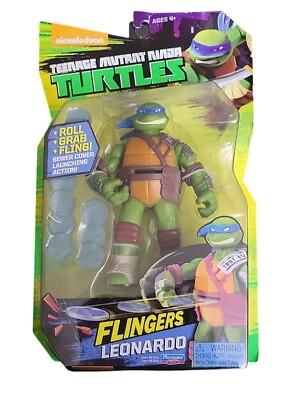 FLINGERS LEONARDO Nickelodeon Teenage Mutant Ninja Turtles Playmates 2012  - Image 1 of 4