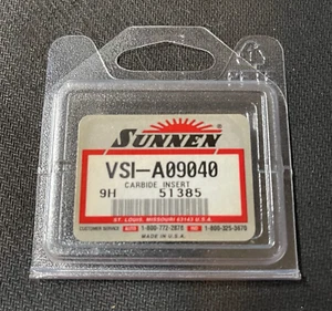 Hoja cortadora de inserción de carburo SUNNEN VSI-A09040 - Herramientas de afilado - NUEVA - ENVÍO GRATUITO🚚 - Imagen 1 de 3