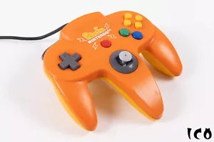 N64 Nintendo 64 Pokémon Pikachu Orange Edition Controller Japanese Import JP - Picture 1 of 3