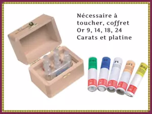 Nécessaire à toucher, coffret Or 9, 14, 18, 24 Carats et Platine Réf: 999 7997 - Foto 1 di 1
