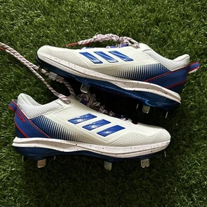 Adidas Icon 7 Kansas Jayhawks Baseball Cleats PE Size 7 GW3932 - Picture 1 of 12