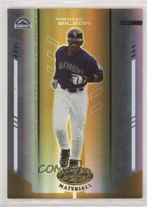 2004 Leaf Certified Materials Gold Mirror /25 Preston Wilson #153 - Picture 1 of 3