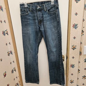 Levi Strauss & Co. Jeans blu marca donna taglia 30*32 514, bootcut - Foto 1 di 5