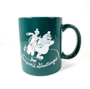 Tazza tazza caffè verde Natale McDonald's vintage Ronald Hamburglar sci rara - Foto 1 di 8
