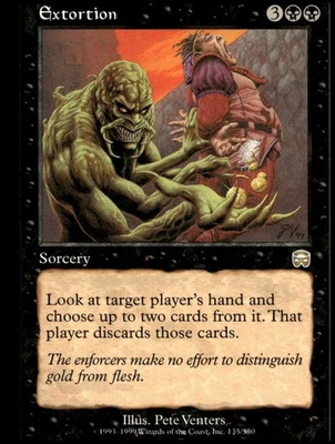 Mercadian Masques #135 Extortion - Image 1 of 2