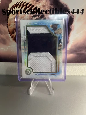 Tre Morgan 2025 Panini Boys of Summer Massive Materials 9/10 Tampa Bay Rays - Image 1 of 2