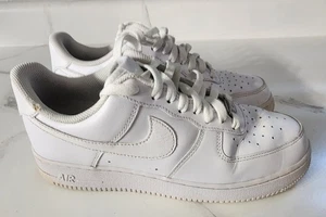 Nike Shoes Mens 8.5 Air Force 1  Low Sneakers CW2288-11 White - Picture 1 of 14