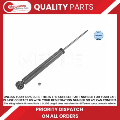 MEYLE Rear Shock Absorber fits VW Tiguan (with standard suspension) AUDI Q3 - Image 1 of 4
