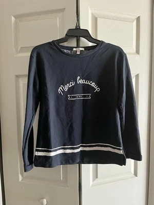 Sudadera para mujer Espirit azul marino  Foto 1 de 4