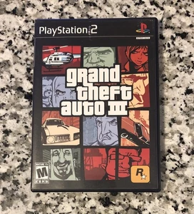 Grand Theft Auto III (PS2) solo custodia e manuale - senza gioco - spedizione gratuita! - Foto 1 di 3