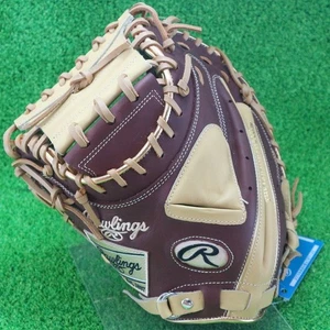 Rawlings Baseball Glove Catchers mitt 33 RHT JAPAN LHT HYPER TECH COLOR SYNC - Picture 1 of 4