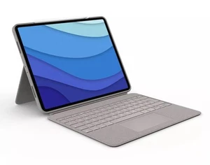 Logitech Combo Touch Tastatur Hülle iPad Pro 12,9“ 5./6. Gen Generation - Sand - Bild 1 von 1