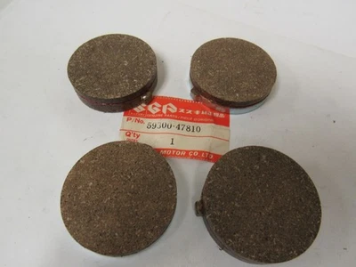 Juego de pastillas de freno originales de fábrica nos suzuki 59300-47810 gs550 gs550e 1977-79 Foto 1 de 2