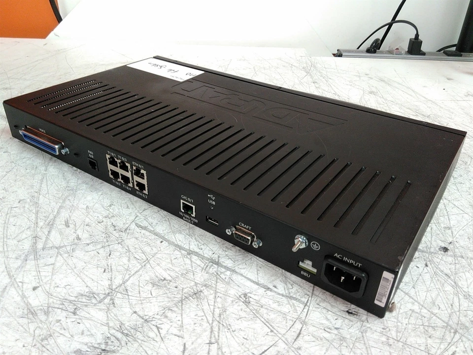 Port Damage Adtran 916e Total Access 3rd Gen Router 4243916F5 No File System - Image 1 of 4