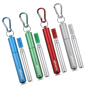 Kreuzfahrtschiff Essentials, 4er Pack wiederverwendbar faltbar Edelstahl Trink S... - Bild 1 von 7