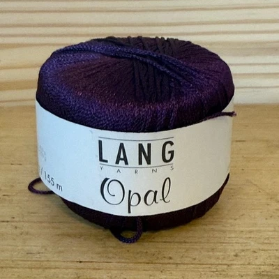 Fio de opala Lang Yarns em mistura de náilon roxo - Imagem 1 de 4