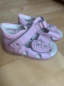 💗PRIMIGI Süße Gute Sandalen Mädchen Gr. 19 Mädchen Rosa Leder💗 - Bild 1 von 7
