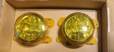 Quadratec Amber LED Replacment Foglights for '07-15 Jeep Wrangler JK - Image 1 of 2