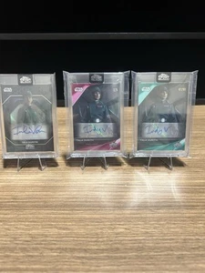 2023 Topps Stars Wars Cromo Nero Tala Durith Auto /5+ - Foto 1 di 22