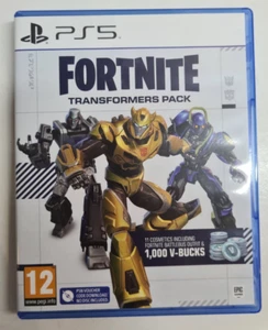 PlayStation 5 Fortnite Transformers Pack Empty Case *Code Used* - Imagen 1 de 3