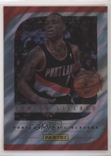 2013 Panini Father's Day Lava Flow /25 Damian Lillard #17