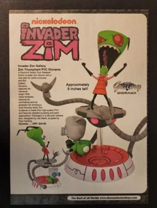 INVADER ZIM Trionfante PVC FIGURE Diamond Seleziona Giocattoli ~ Pagina Rivista STAMPA ANNUNCIO - Foto 1 di 1