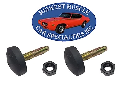 Ajustador de capó de carrocería Ford 65-79 soporte de ajuste parachoques parachoques tope perno B4 Foto 1 de 4