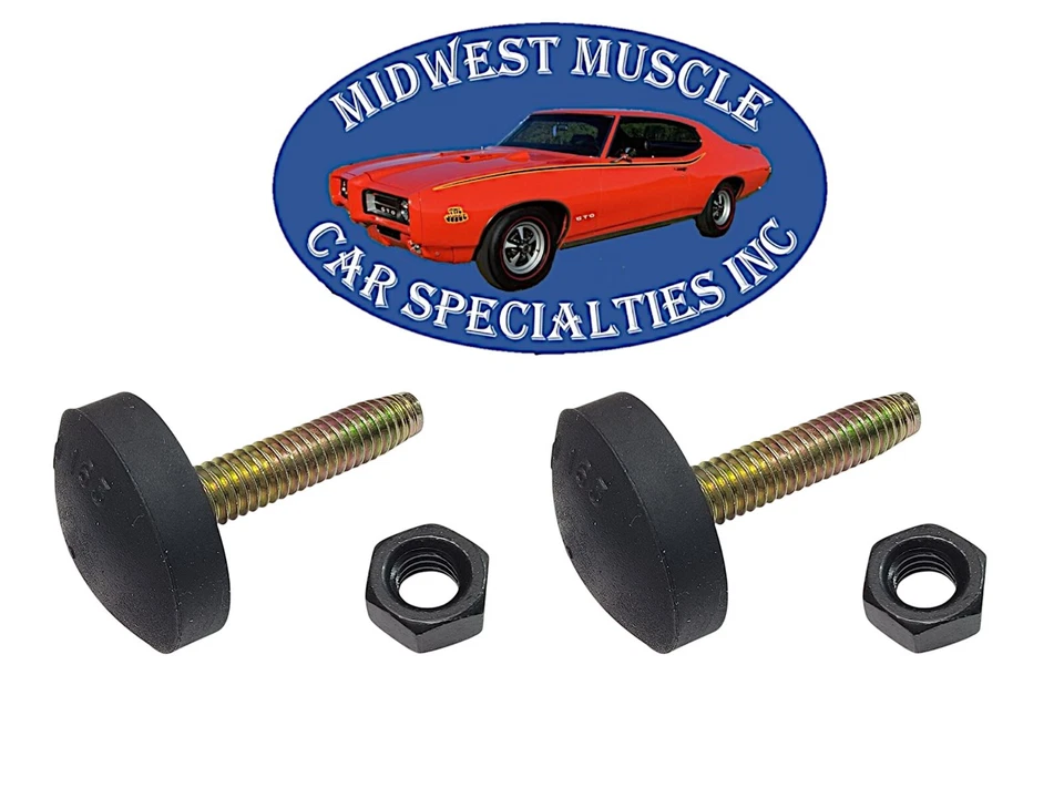 65-79 Ford Fender Body Hood Adjuster Adjusting Support Bumper Bump Stop Bolt B4 - Image 1 of 4