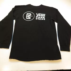 VANS PARK SERIES SKATE SKATEBOARD SKATING LONG SLEEVE TEE T-SHIRT Herren S schwarz - Bild 1 von 5