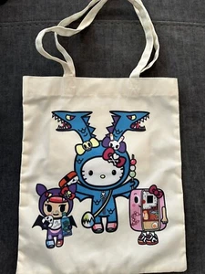 NWOT Tokidoki for Hello Kitty Sushi Shop Tote Bag - Picture 1 of 2