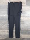 Anthropologie Daily Practice Skirt Leggings Small Black Yoga Casual Ruched BNWT