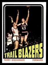 1972 Topps Basketball #143 Terry Dischinger EX+
