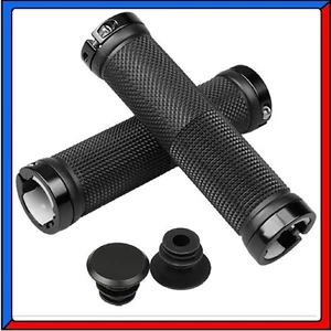 Coppia Manopole Maniglie per Bici Bicicletta Mountain Bike MTB BMX Antiscivolo - Foto 1 di 6