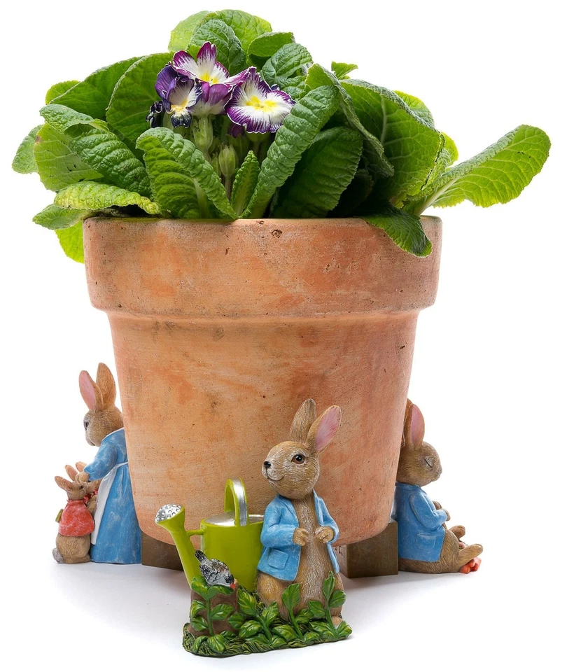 Potty Feet Beatrix Potter Plant Pot Feet Support Riser Handmade Ornaments - 3pcs - Image 1 of 1