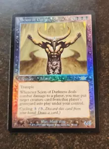 1x FOIL Scion of Darkness rare creature cards - Legions - NM/VG - Picture 1 of 1