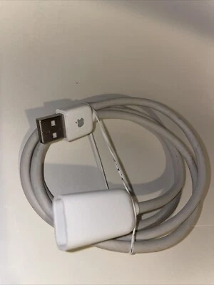 New Genuine Apple 3-Ft / 1M USB Wire Keyboard Extension Cable Cord 591-0240 - Image 1 of 4