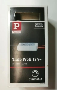 Paulmann Profi 977.36 trasformatore elettronico 10-50 W trasformatore 230/12 V 50 VA dimmerabile T6.0 - Foto 1 di 3