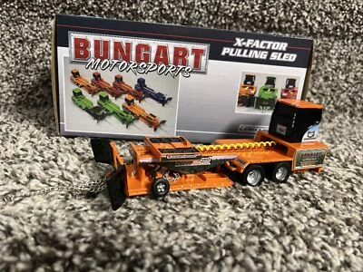 Bungart Motorsports GOLDEN HARVEST ORANGE Pulling Sled By SpecCast 1/64 Resin - Image 1 of 4