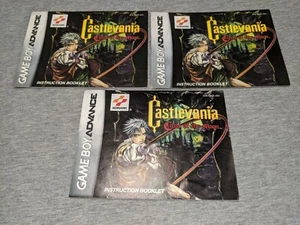 Bedienungsanleitung Broschüre Castlevania Circle of the Moon Game Boy Advance GBA - Bild 1 von 2
