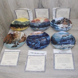 Julie Kramer Cole: The Faces Of Nature Collection 6 de 8 platos - Imagen 1 de 14