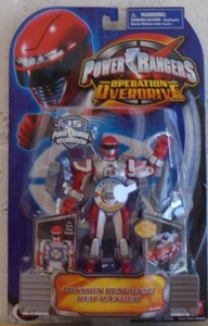Power Rangers Operation Overdrive Red Ranger Mission Response Mack Hartford MOC - Picture 1 of 2