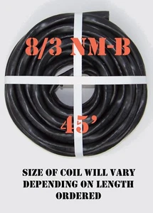 8/3 NM-B x 45' Southwire "Romex®" Electrical Cable - Picture 1 of 2