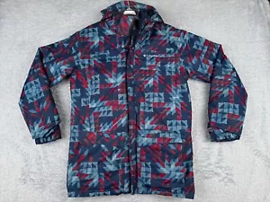 Columbia Jacket Boys Extra Large Blue Red Southwest Pattern Full Zip Insulation - Picture 1 of 16